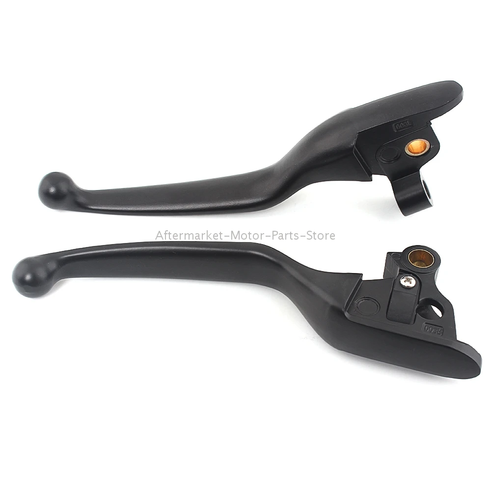 Motorcycle Handlebar Control Levers Black Clutch Brake Levers For Harley Touring Street Glide 14-16 FLHR FLHRC 08-13 Trike CVO