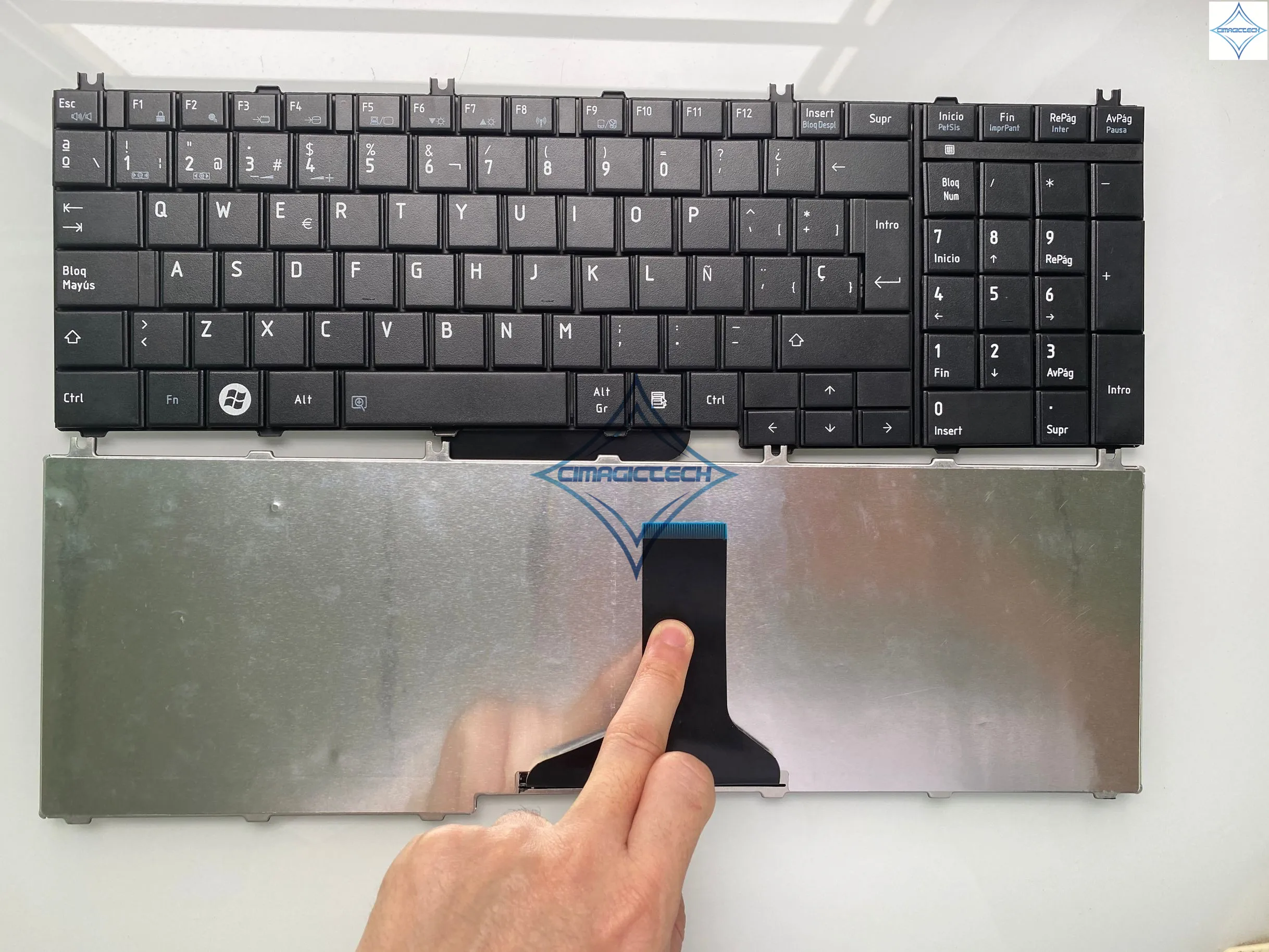 TECLADO ESPAÑOL CON Ñ NUEVO TOSHIBA SATELLITE C660 C660C C660D TECLADO ESPAÑOL CON Ñ NUEVO TOSHIBA SATELLITE C660 C660C C660D