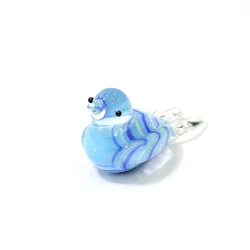 Miniature Murano Glass Bird Decorative Figurine Japan Style Home Fairy Garden Decor Accessories Lovely Handmade Animal Ornaments