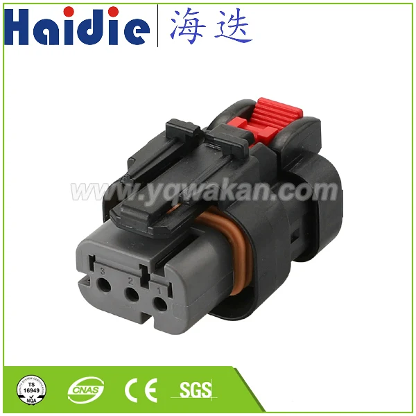 

Free shipping 5sets 3pin Auto Electri waterproof wireharness harness connector 776429-2 776523-2