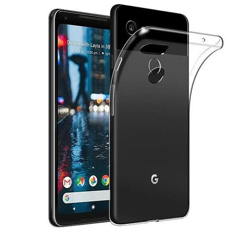 Coque arrière transparente Ultra fine pour Google Pixel XL Pixel 2 XL Pixel 3 4XL 4A 5 5A, étui souple en Silicone TPU