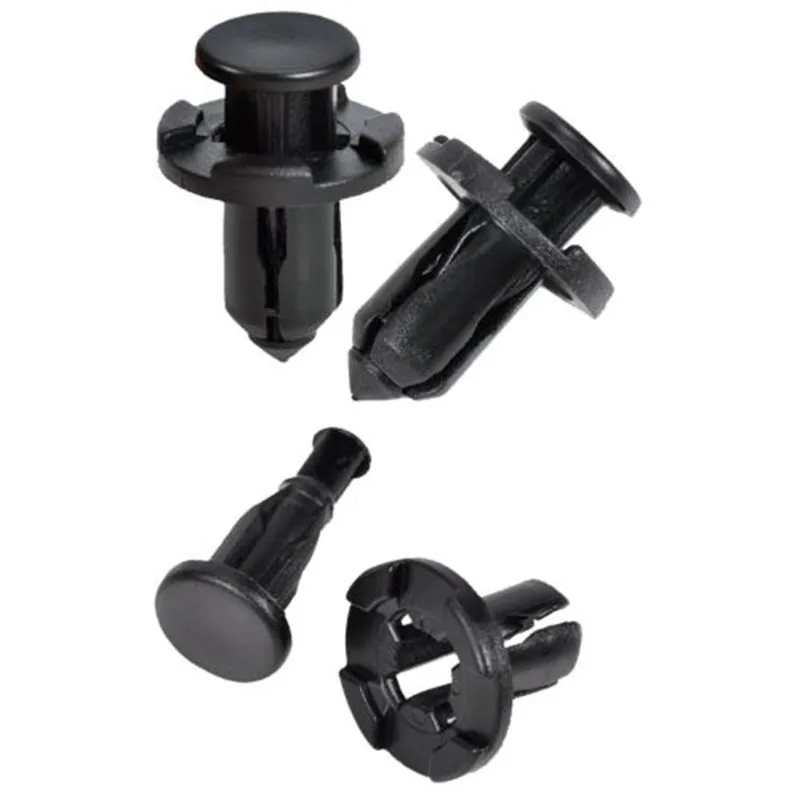 Parachoques de motor negro para Subaru Impreza Forester, 10 unids/set, Clip de nailon para coche 909140007, práctico, el más nuevo, alta calidad