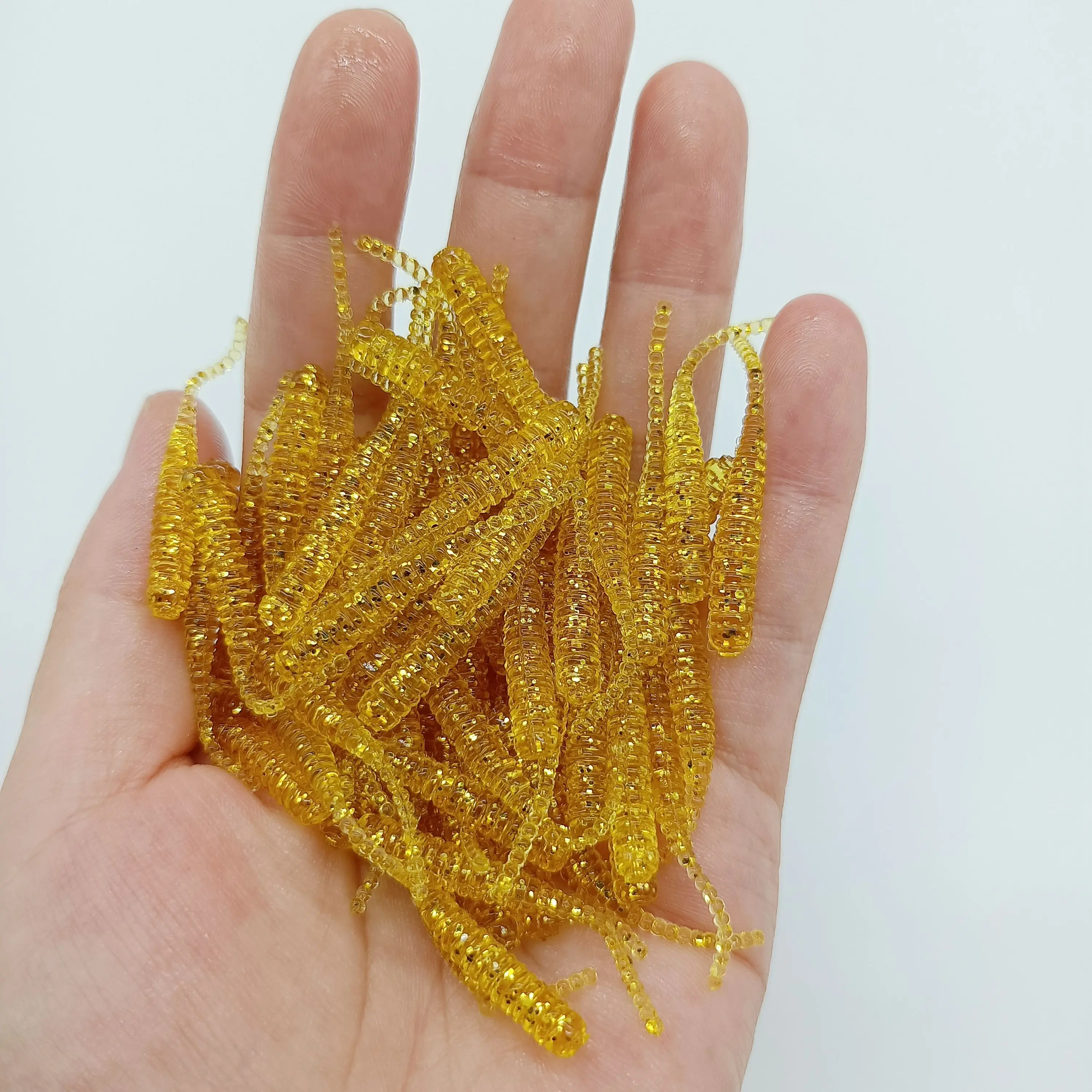 DUODUOYU 20 TEILE/LOS AJING Weicher Köder Rockfish Angeln Lockt 0,36g/40mm MINI Künstliche Köder Swimbaits Jig locken Wobbler Wurm Tackle – Detail 7