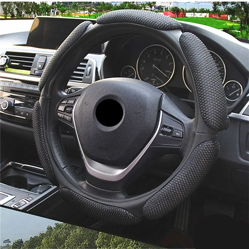 Car Steering wheel Cover Protective cover for car interior Sport Auto Steering -Wheel Covers Anti-Slip Automotive Accessories