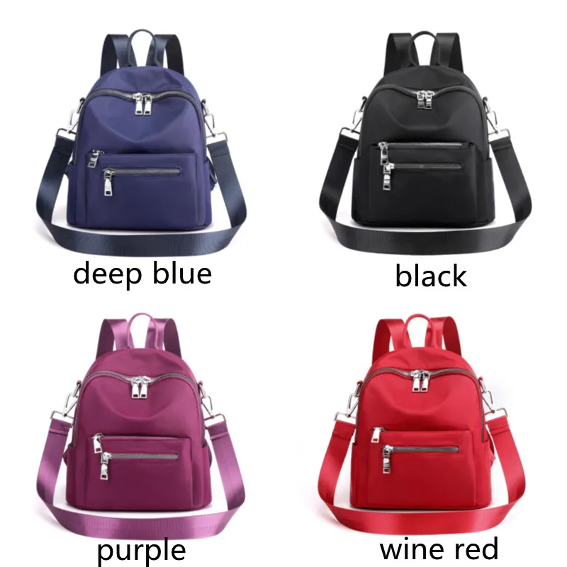 Oxford Backpack Women\'s Fashion All-Match Casual Shoulder Bags Large-Capacity Travel Girl Student Schoolbags