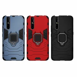 For Vivo V15 Pro Case 1818 1819 Car Shockproof Magnetic Ring Armor Phone Cover For Vivo V15 Coque Vivo V15Pro V 15 Coque Funda