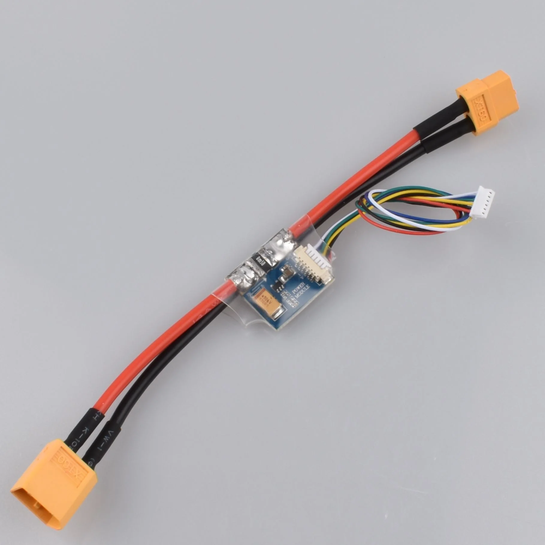 APM / PIX / Pixhawk Flight Control current sensor T plug XT60 plug galvanometer supply module is factory calibrated