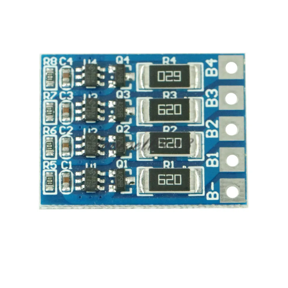 Li-ion Lipo Lithium Battery 18650 Charge Balance Protection Board 4S 4.2V 14.4V 16.8V 68mA Polymer Charging Balance Module