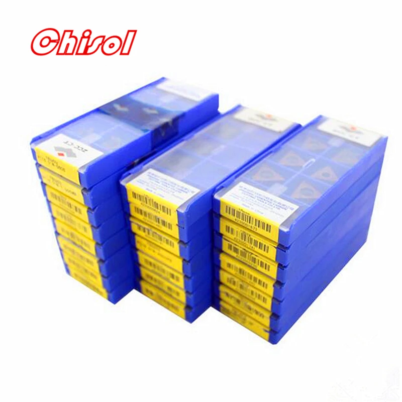 Asli CNMG120404-DM CNMG120408-DM YBC252 YBC251 Cnc Karbida Mengubah Sisipan Cutting Blade Kinerja Yang Baik untuk Baja
