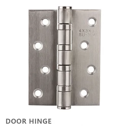 2PCS Stainless Steel 4Inch Heavy Duty House Kitchen Door Hinge 270 Degree Golden Black Color Metal Hinges with Screws