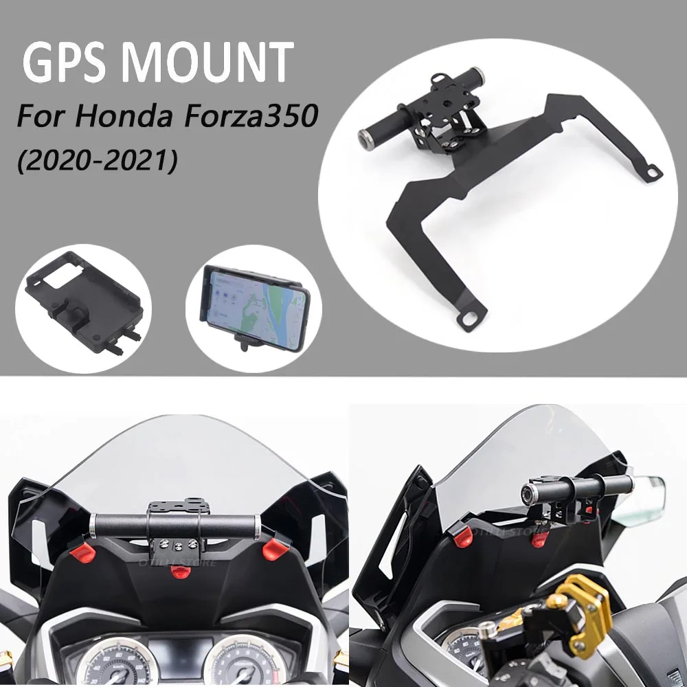 

Новинка для Honda, ДЛЯ Forza 350 2020 2021, держатель для GPS-навигатора для мотоцикла FORZA 350, для Forza350