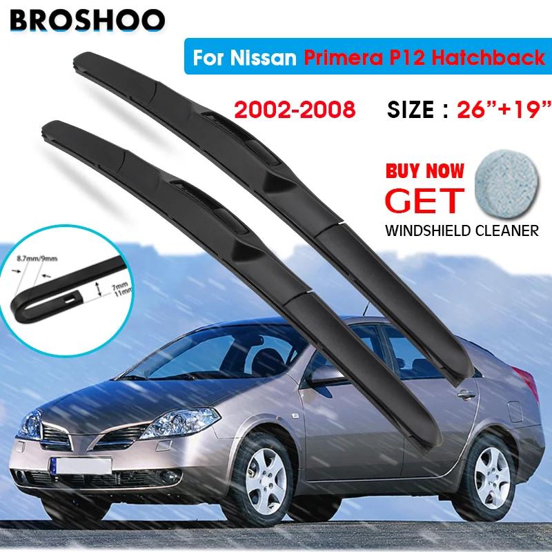 Car Wiper Blade For Nissan Primera P12 Hatchback26