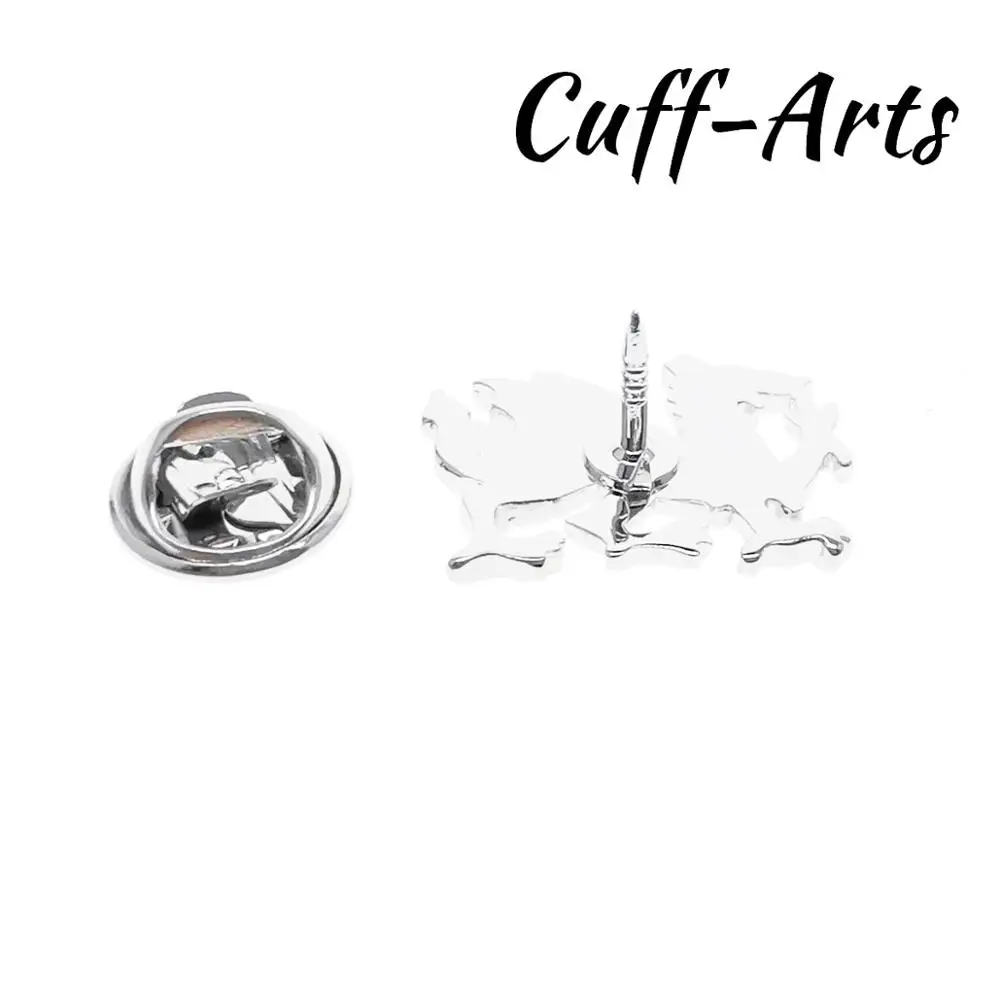 ويلش التنين التلبيب شارة بدبوس مجوهرات الأزياء بواسطة أزرار أكمام ppe 3