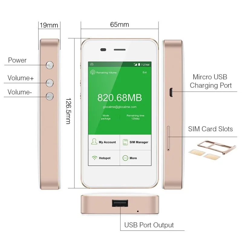 Imagem -06 - Velocidade Wifi Mobile Hotspot 4g Lte Hotspot Hotspot Global com Simcard em Todo o Mundo Alta