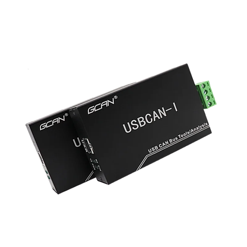 GCAN Usbcan-I Pro utiliza la interfaz USB de la computadora para conectar el analizador de latas al bus can para procesamiento de datos