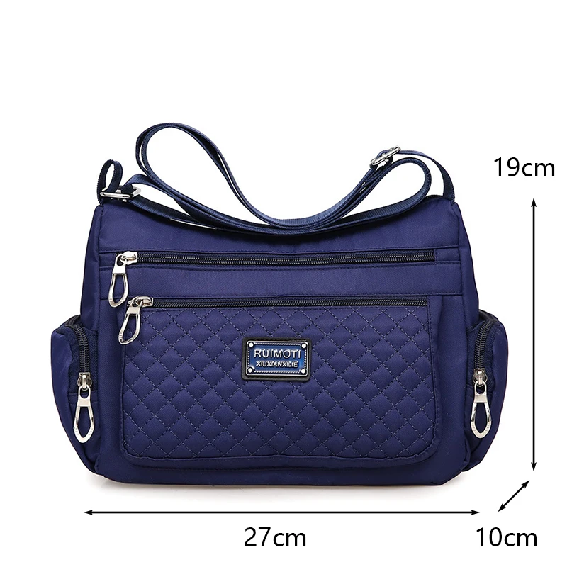 Borse a tracolla Casual da donna di moda pacchetto Oxford impermeabile leggero borsa a tracolla da viaggio di grande capacità femminile