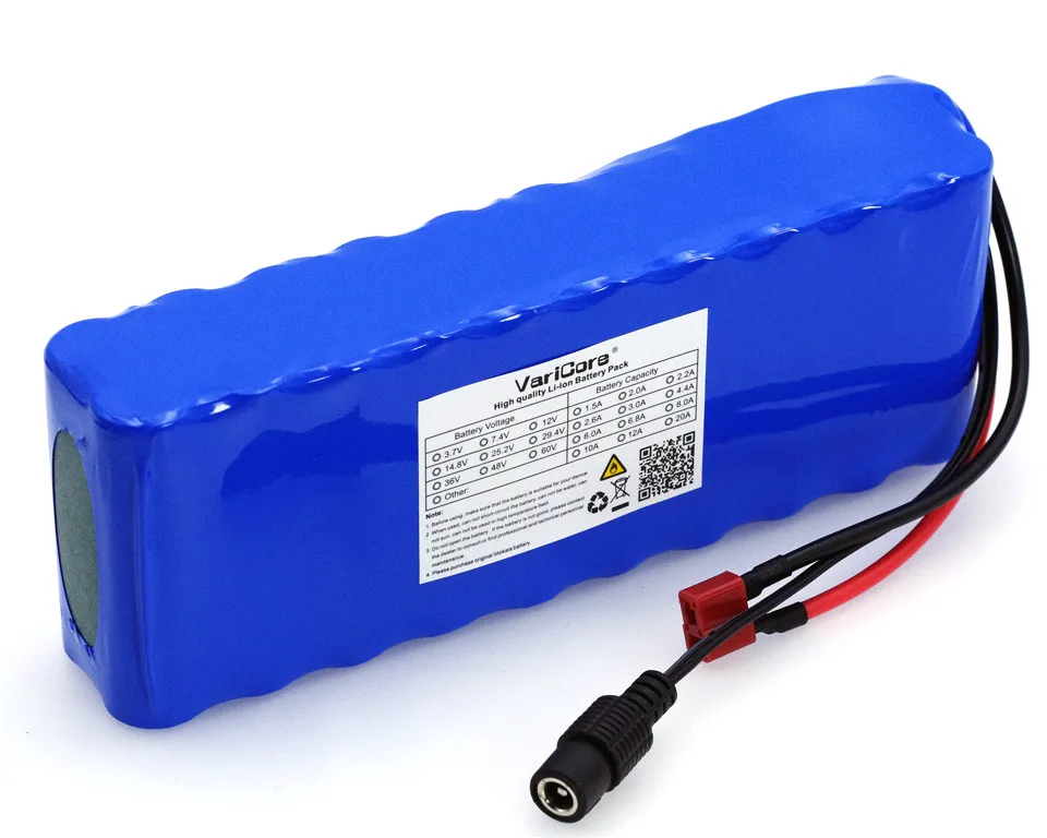 LiitoKala 48V 5.2ah 13s2p High Power 18650 akumulator pojazd elektryczny motocykl elektryczny DIY bateria 48v osłona BMS + ładowarka