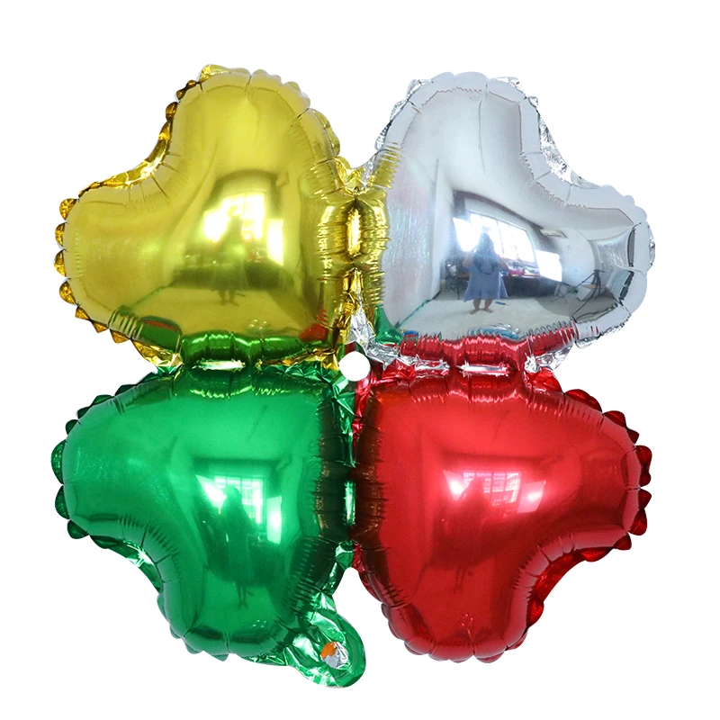 50pcs 4petals 18inch Flower Aluminum Foil Balloons Arch Four Leaf Clover Baloes Building Column Arch for Wedding Decor Globos