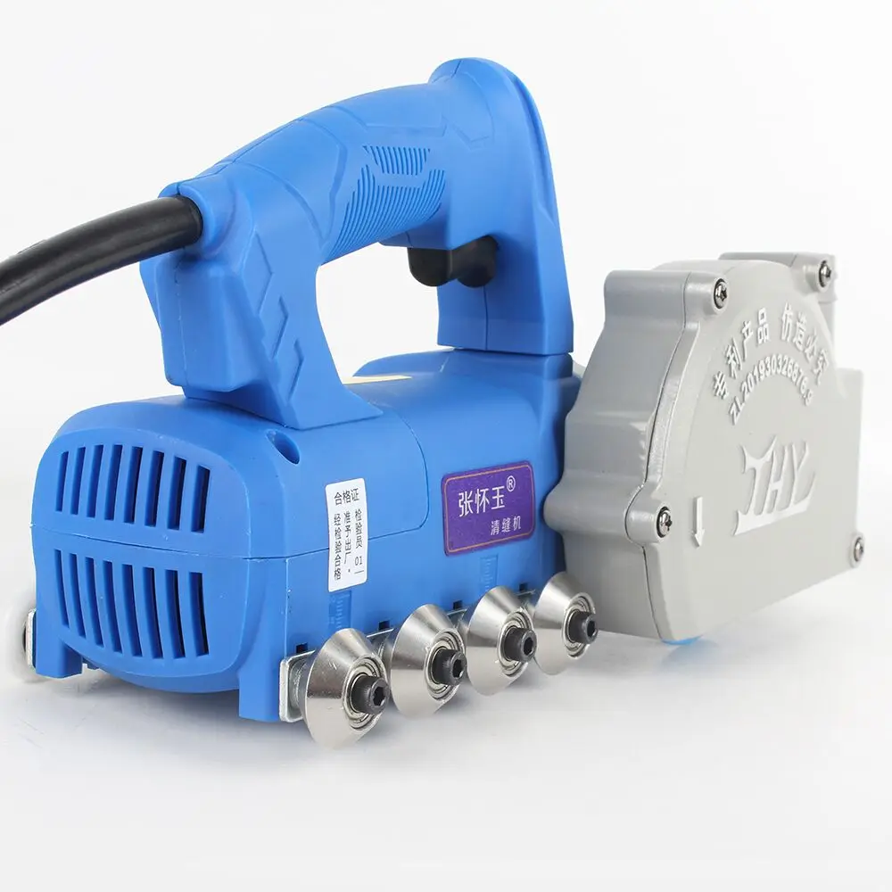 Imagem -02 - Raizi 220v Elétrica Telha Cerâmica Gap Grout Máquina de Limpeza 1200w Grout Telha Entalhe Ferramentas Corte Remoção