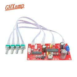 GHXAMP UPC1892+JRC2150 Preamp Tone Board Treble Bass Amplifier Preamplifer BBE Effect Processor For Upgrade Audio Clarity 1PC
