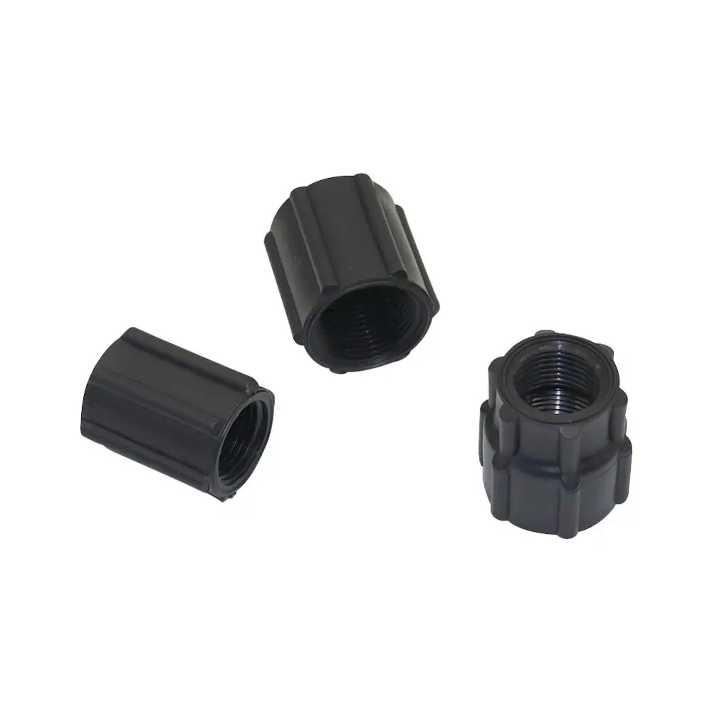 1/2" 3/4" Female Thread Straight Connector 1/2" to 3/4" Internal Thread Reducer Coupling Adapters Plumbing Pipe Fittings