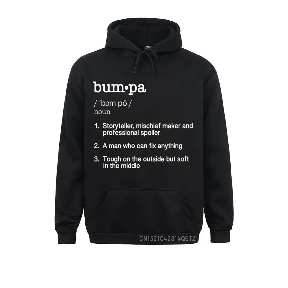 

Bumpa Definition Warm Funny Father's Day Gift Tee Sweatshirts Design Long Sleeve Special Hoodies Hoods For Men Winter/Fall