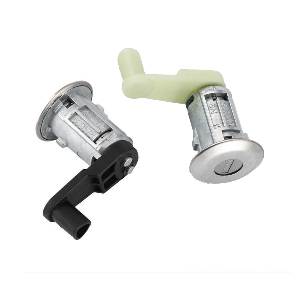 Left+Right Car Door Lock Barrel Cylinder With 2 Key Fit For Renault Megane Scenic Clio Master 7701468981 7701468982