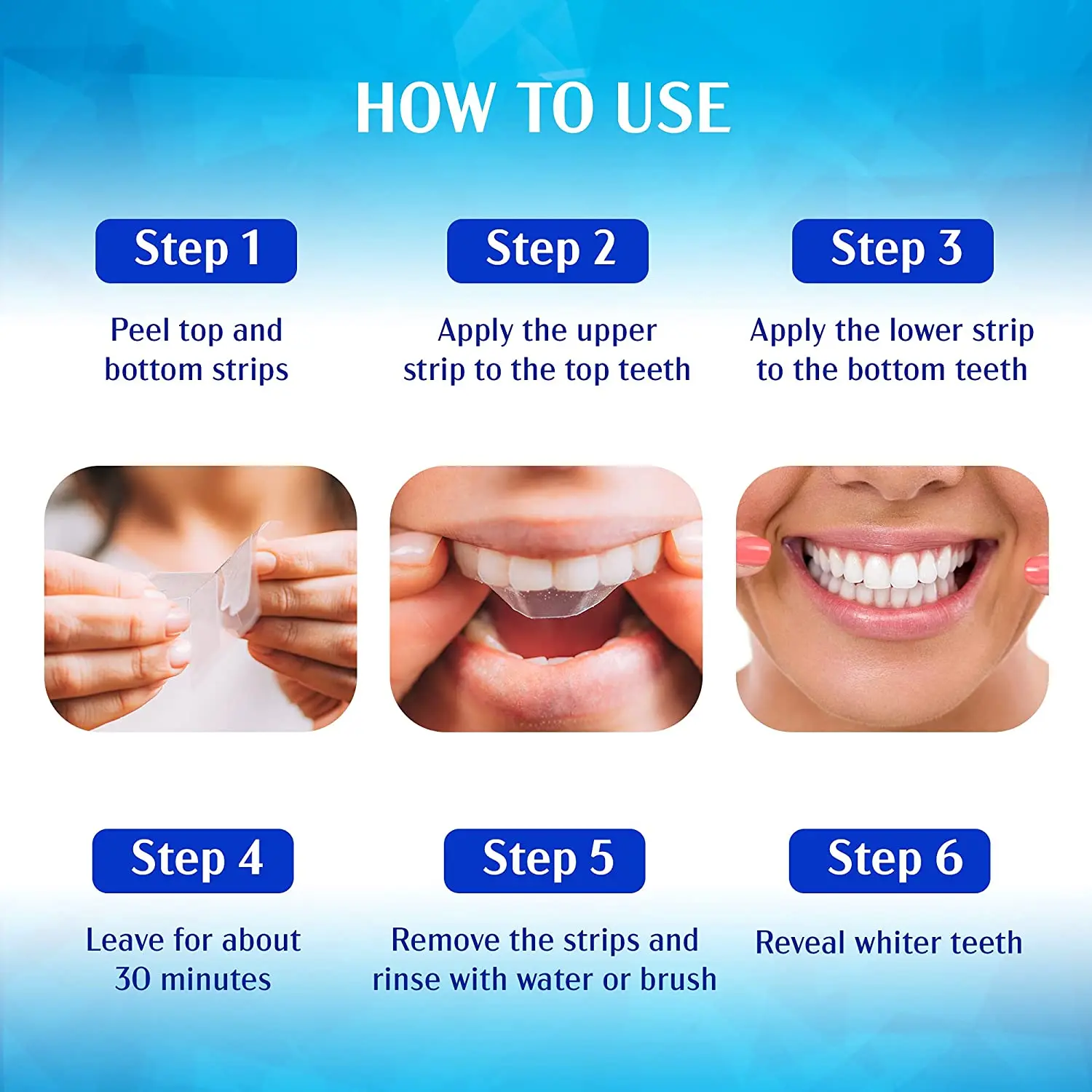 28Pcs/14Pairs 3D/5D White Teeth Whitestrips Professional Effect Oral Hygiene Teeth Stain Removal Tartar Whitening Strips Sets