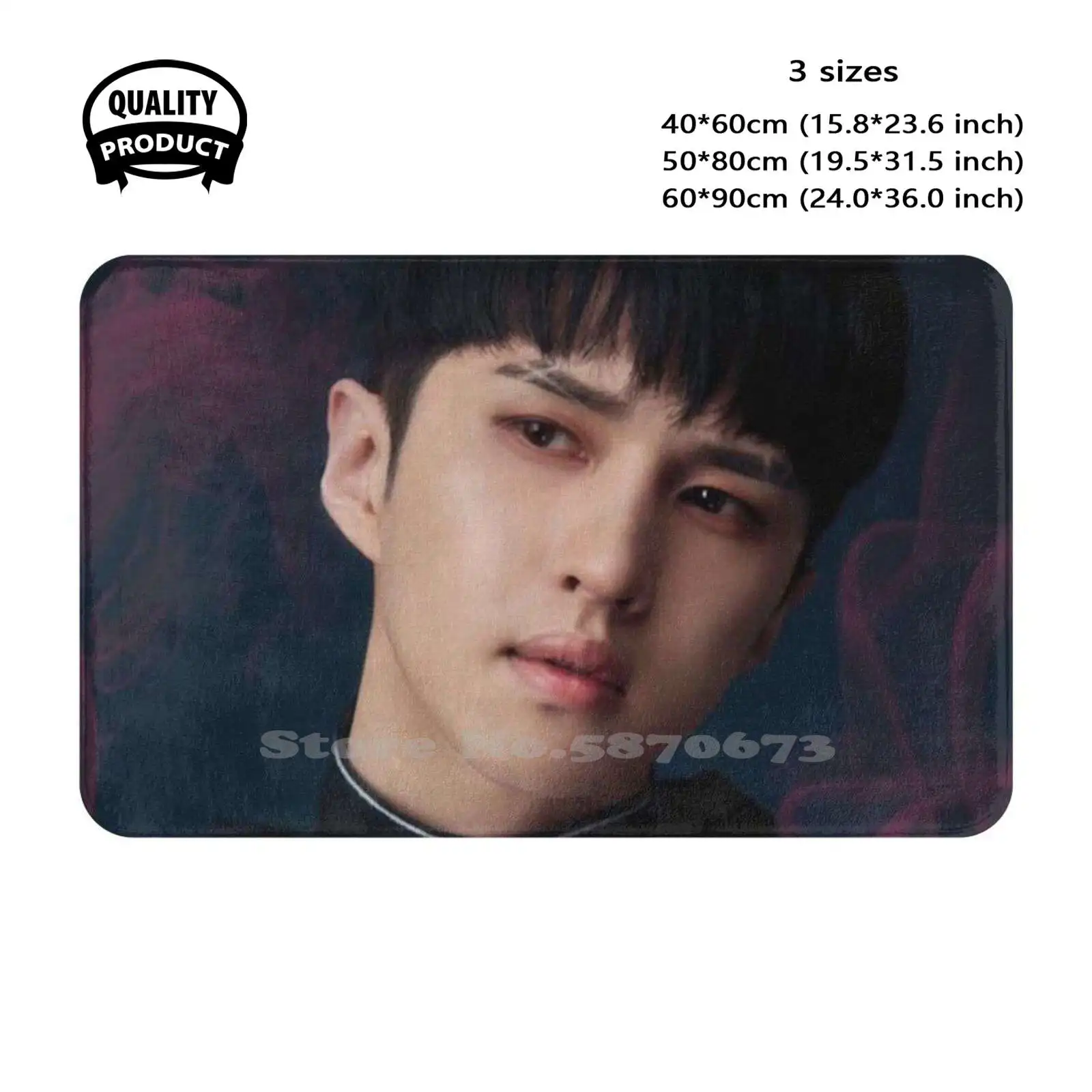 Vixx Ken Soft Cushion Home Carpet Door Mat Car Rug Cha Hak Yeon Cha Hak Yun Vixx N Vixx Leo Jeong Taek A Vixx Ken Lee Jae Hwan