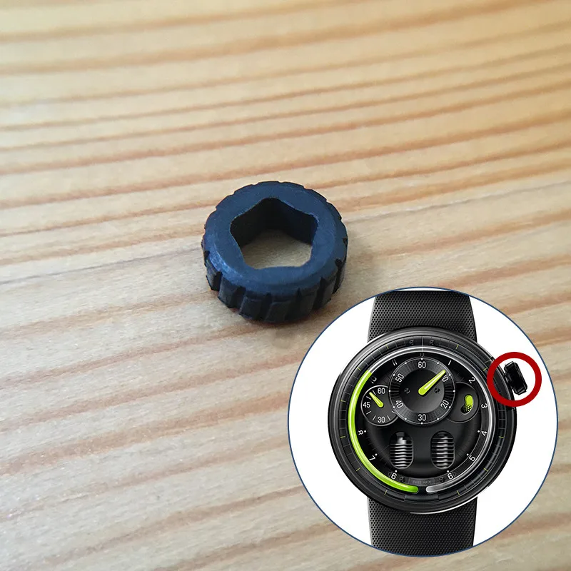 rubber crown ring for HYT H0 048 manual watch