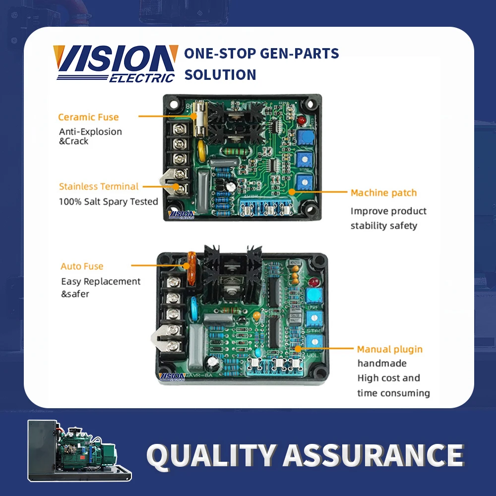 

CE Certified AVR Automatic Voltage Regulator AVR General Generator GAVR 12A AVR For Diesel Genset