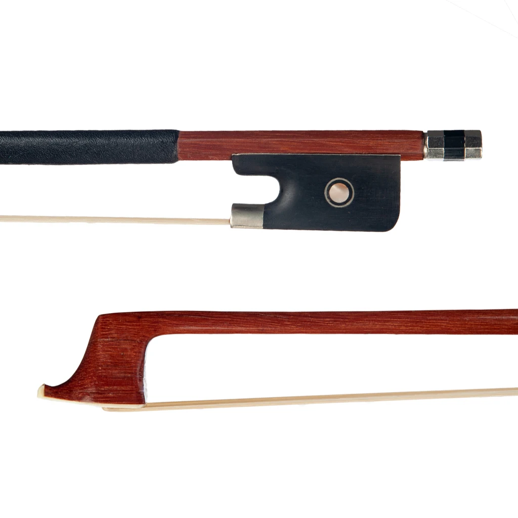 Brazilwood Cello Bow 4/4 Full Size With Ebony Frog And Octagonal Silver Mount Well Balanced Light Weight Real Mongolia Horsehair