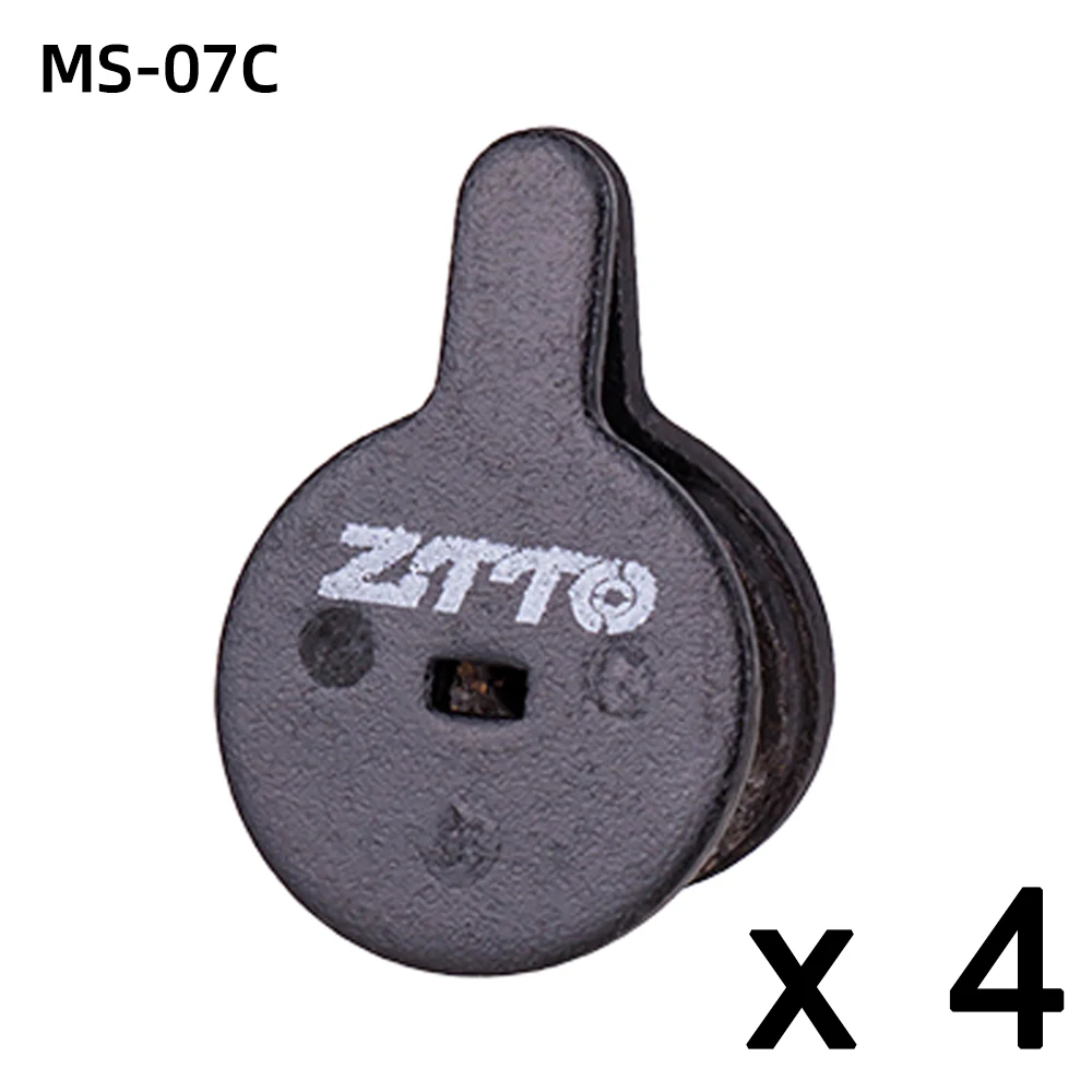 ZTTO 4 Paar MTB Halbmetall-Fahrrad-Bremsbeläge, leise Keramik für Fahrrad-Scheibenbremse M8020 M6100 MT200 Führungscode E9 DB ER MT6 MT4