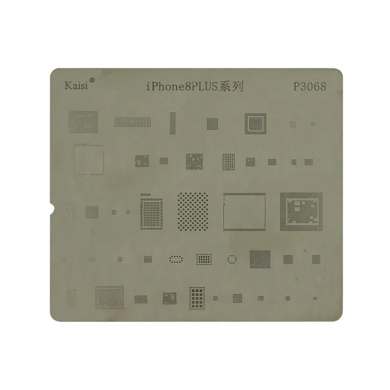 Full Set Mobile Phone Chip Bga Stencil for Iphone 4/4s/5/5s/6/6s/7/7P/8/8P/X/XS/XR/X MAX