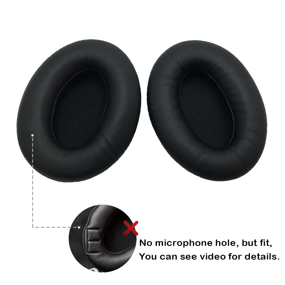 Whiyo-almohadillas de repuesto para auriculares, 1 par de almohadillas para los oídos DIY para Parrot ZIK 1,0, 1 de Ariel, almohadillas para los oídos