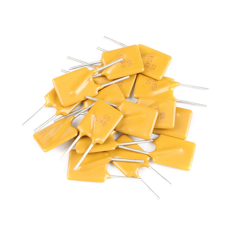 10PCS 16V 5A 5000MA PPTC Resettable Fuse RGEF500 GF500 Pitch 5mm