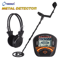 MD810 Professional Portable Underground Metal Detector Handheld Treasure Hunter Seeker Gold Digger Finder LCD Display TX-850