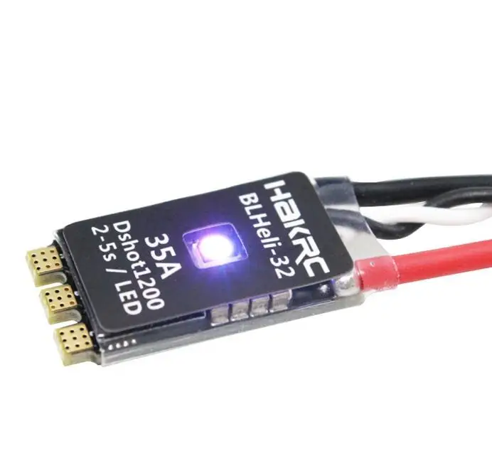 HAKRC 35A F35A BLHeli_32 Dshot1200 2-5S Brushless speed ESC Built-in LED for F3 F4 F405 F7 FC RC FPV Racing Freestyle Drone DIY