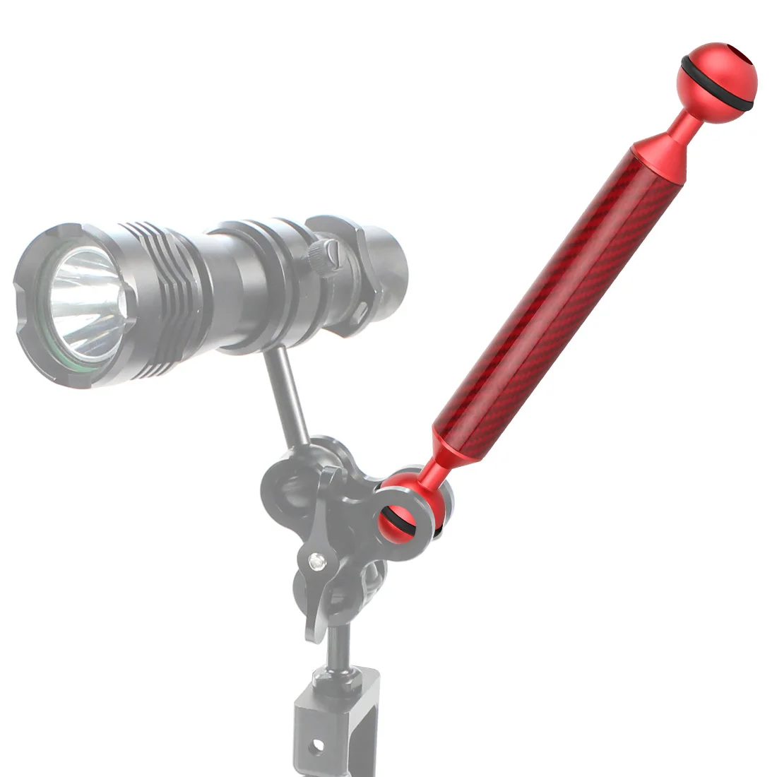 Kamera Schwimm Arm Tauchen Tablett Auftrieb Aquatische Verlängerung Arm Dual Ball Unterwasser Fotografie für Nikon DSLR Action Kamera – Detail 8