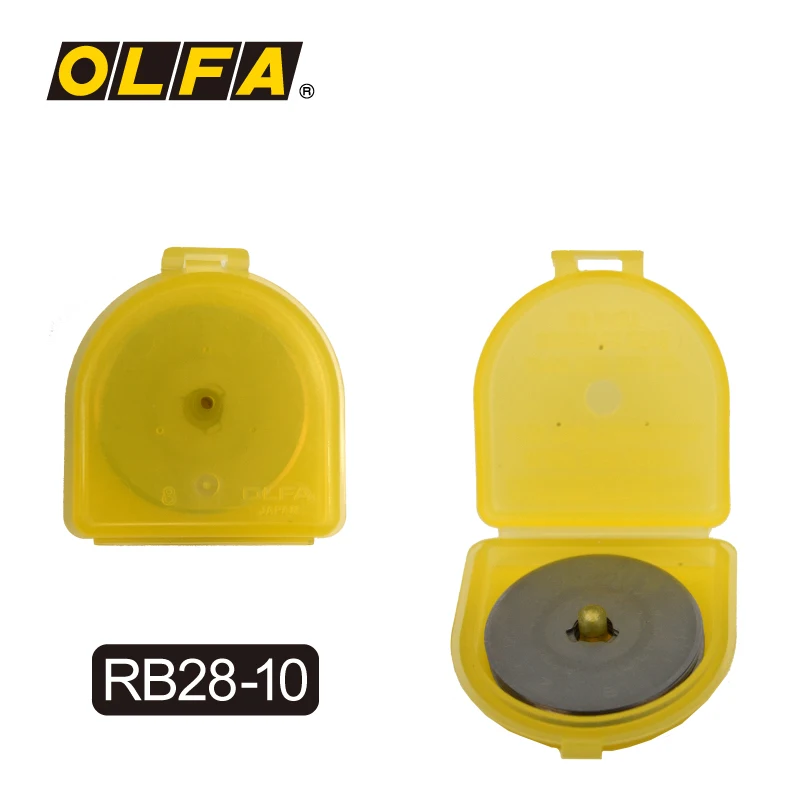 Olfa Rb28-2/10 rotary cutter Japan, Original, Imported, Hob Blade, 28mm, Round Knife, Japanese And English Version