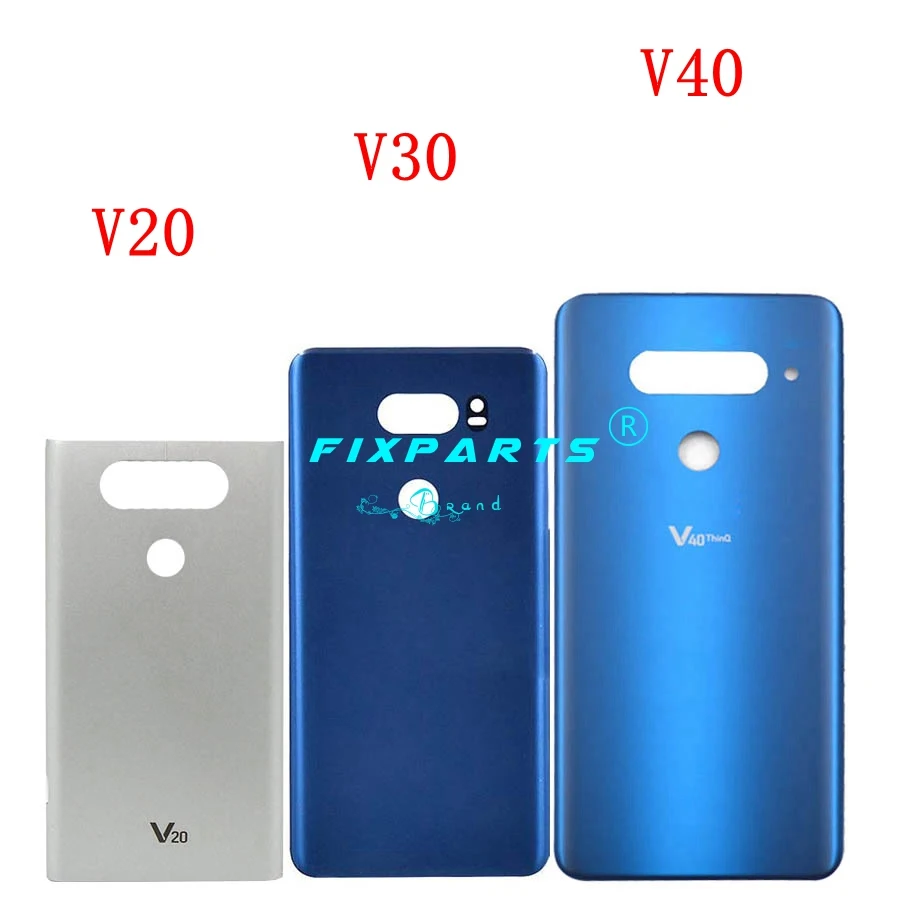 New For LG V20 H990 Back Battery Cover Rear Housing Case H910 V30 V40 ThinQ H918 5.3\