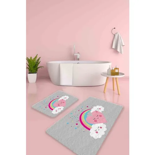 2'li Set Bath Mat 100X60CM-50X60CM