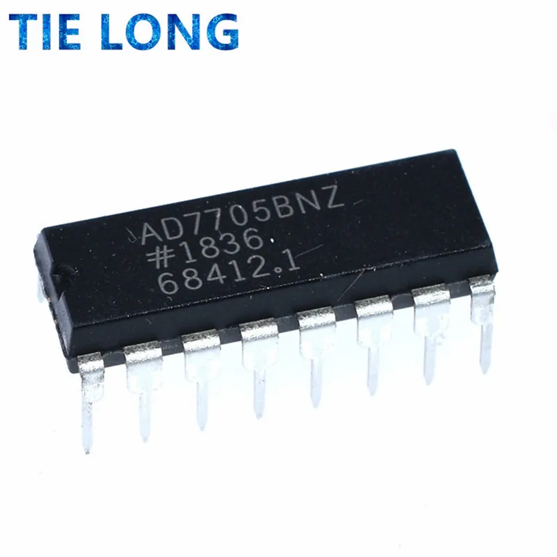 1PCS AD7705BNZ DIP16 AD7705BN DIP-16 AD7705B DIP AD7705 new and original IC Chipset