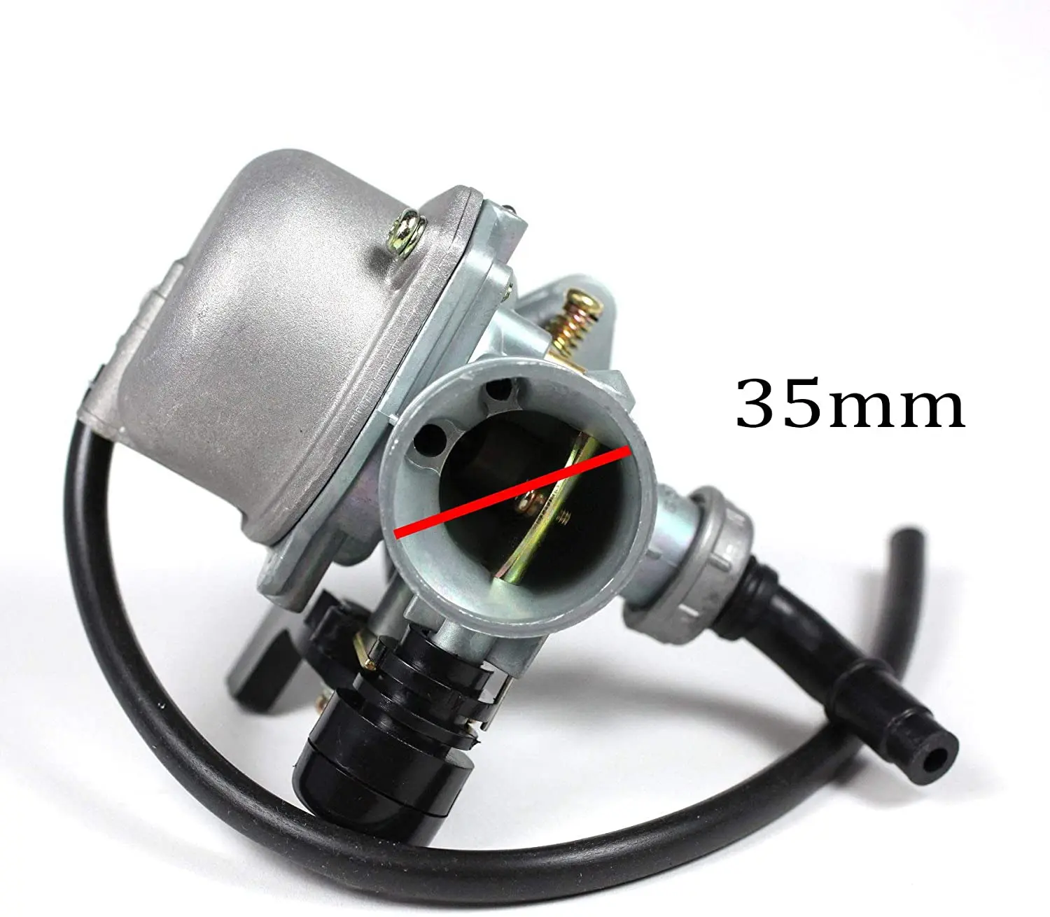PZ19 Carburetor for 50cc 70cc 90cc 110cc 125cc ATV Dirt Pit Bike Go Kart Chinese 4 Wheeler Taotao Honda CRF Hand Choke Cable