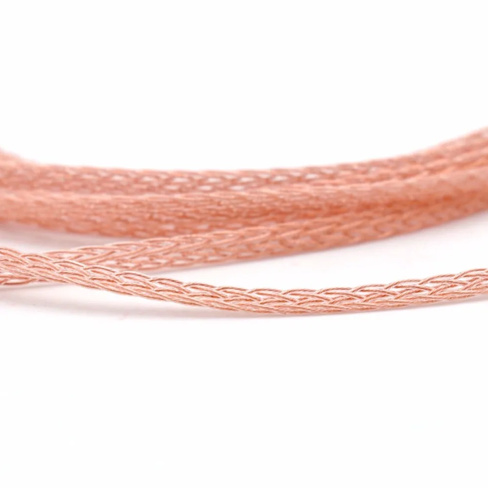 TOP-HiFi spedizione gratuita 8 Core 0.75mm 2pin cavo di aggiornamento cuffie per orecchie Ultimate UE TF10 TF15 5Pro SF3 SF5 UE18 cuffie