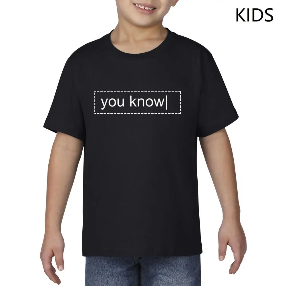 100% Cotton Kids T Shirts Merch Brian Maps You Know Print Family Clothing Children T-shirt Tops мерч брайна мапса