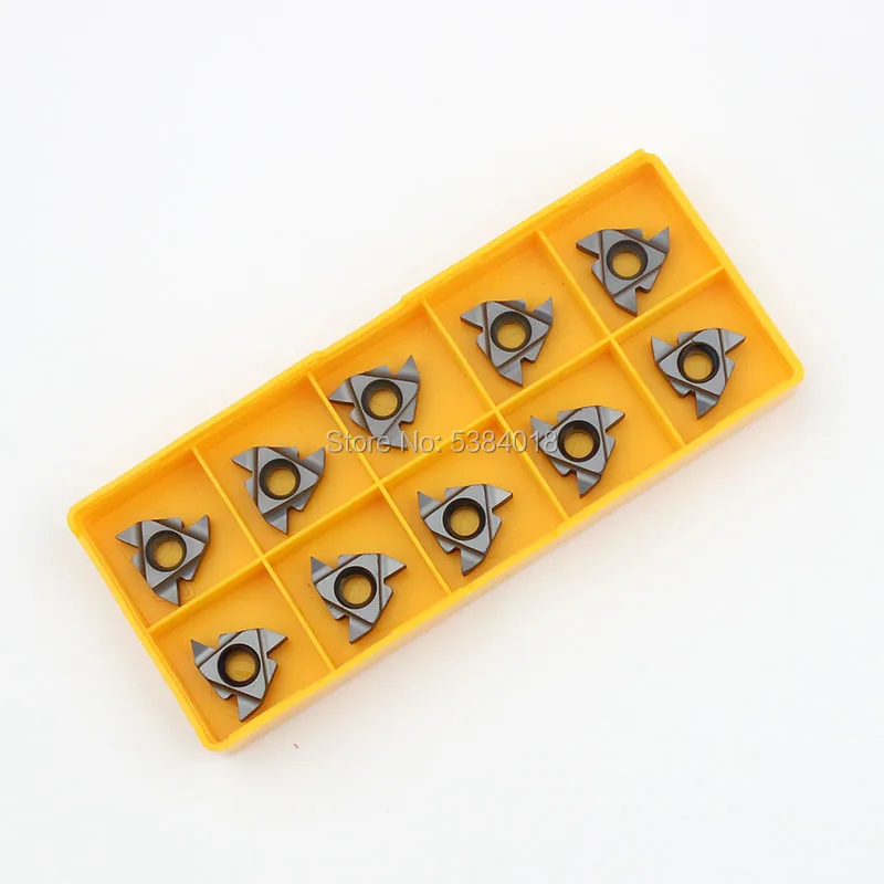 Herramienta de torneado de hilo, Herramientas CNC carbida de inserción, de acero inoxidable, 16ER/IR A55 G55 AG55 A60 G60 AG60
