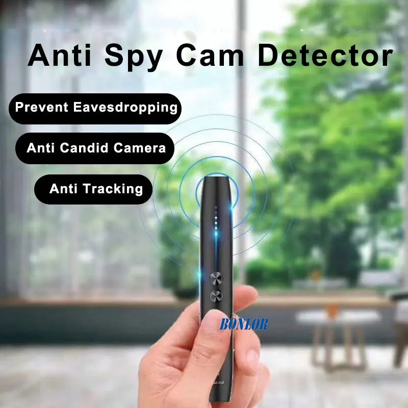 

Portable Anti Candid Hidden Camera Detector Pen Wifi RF Signal Eavesdropping Pinhole Audio Wireless Bug GSM GPS Device Finder