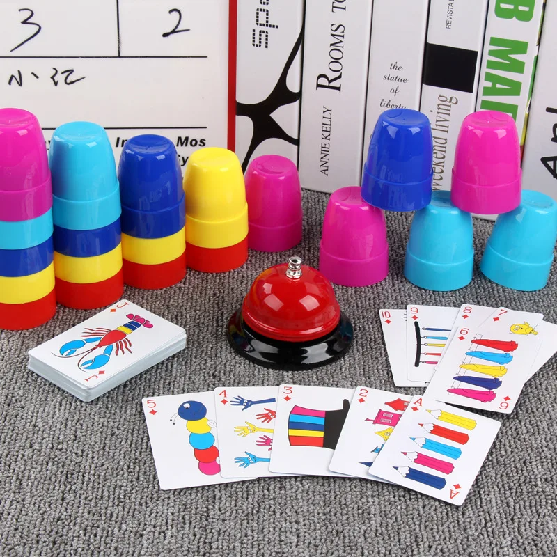 Improve Concentration Toys Interaction Table Games Logic Educational Training Stacking High Set Of Cup Children\'s Puzzle Toys