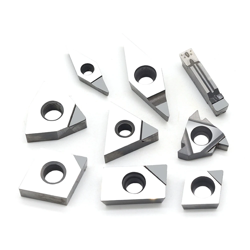 1PCS PCD CBN Diamond Inserts Cutter Tool CCGT060204 DCGT11T304 TCGT110204 TNMG WNMG VBMT APKT 16ER Lathe Internal Turning Tools